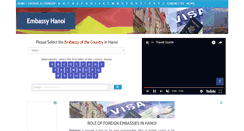 Desktop Screenshot of embassyhanoi.com